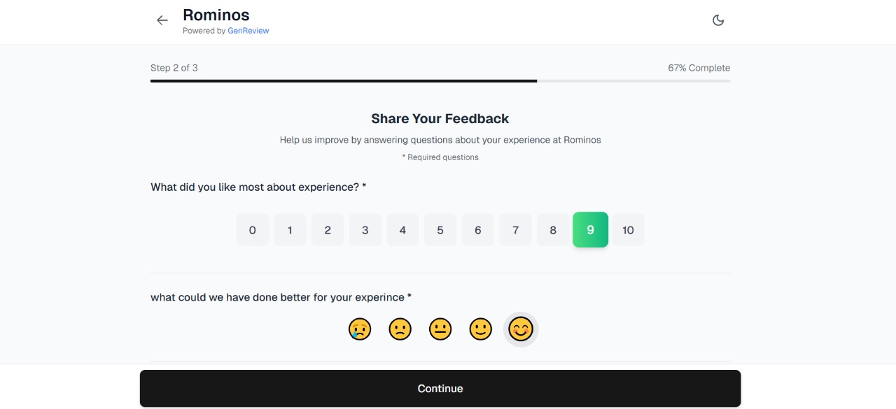 Share Your Valuable Feedback